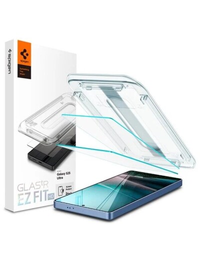 Spigen EZ Fit HD Skjermbeskytter 2-Pack for Samsung Galaxy S25 Ultra - Gjennomsiktig