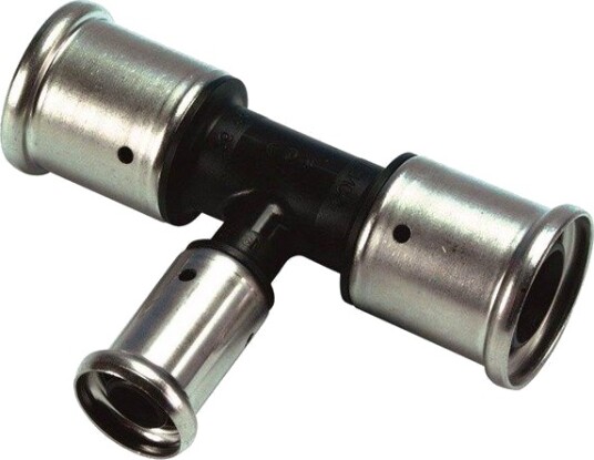 Henco Pres Tee Pvdf Reduceret 40 X 20 X 40 Mm Henco Pres Tee Pvdf Reduceret 40 X 20 X 40 Mm