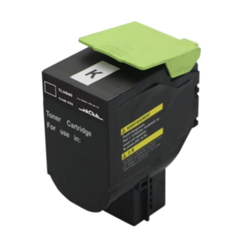 inkClub TLU840 Tonerkassett, erstatter Lexmark 802HK, svart, 4.000 sider