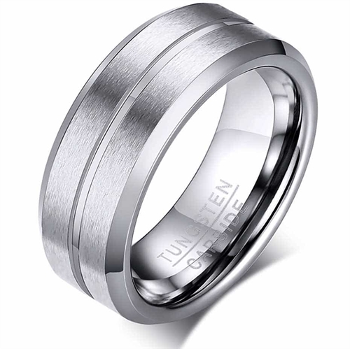 Thin line tungstenring Thin line tungstenring