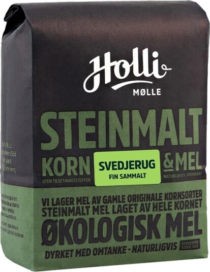 Holli Mølle økologisk svedjerug fin sammalt 1 kg