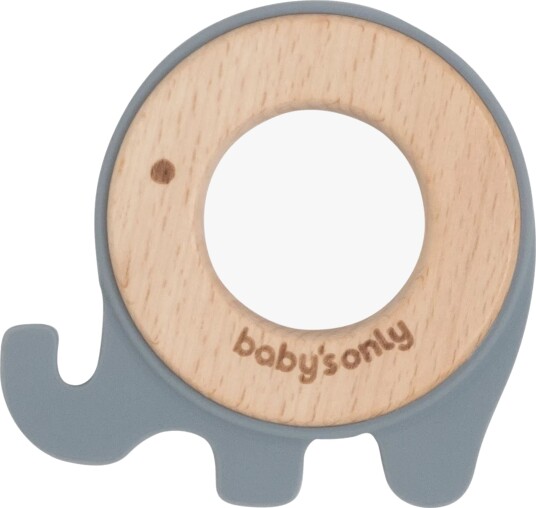 Baby"s Only Elephant Bitering Grey