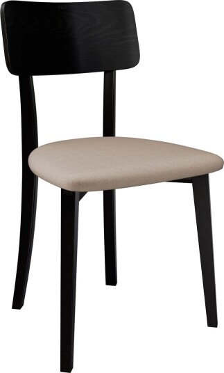Esher spisestol - svart/beige