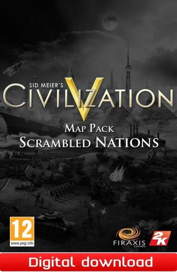 Sid Meier s Civilization V Scrambled Nations Map Pack Sid Meier s Civilization V Scrambled Nations Map Pack