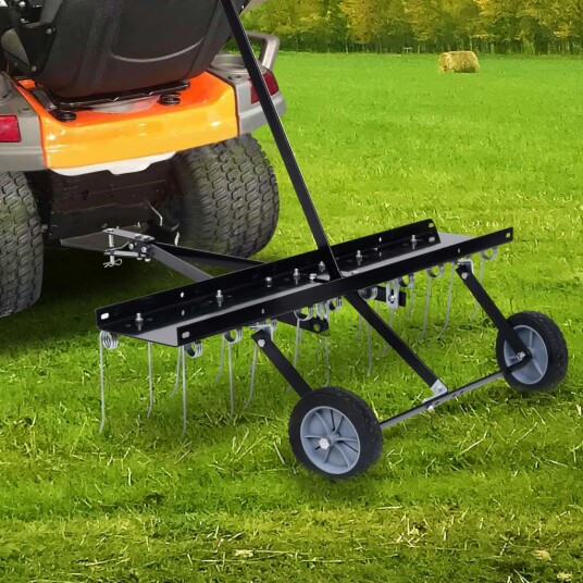 vidaXL Plenlufter for kjøregressklipper 100 cm vidaXL Plenlufter for kjøregressklipper 100 cm