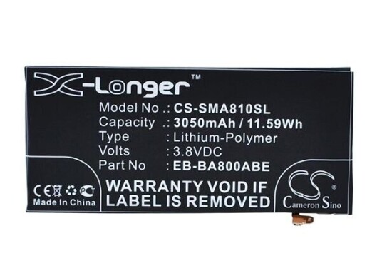 Samsung SM-A800YZ batteri (3050 mAh 3.8 V)