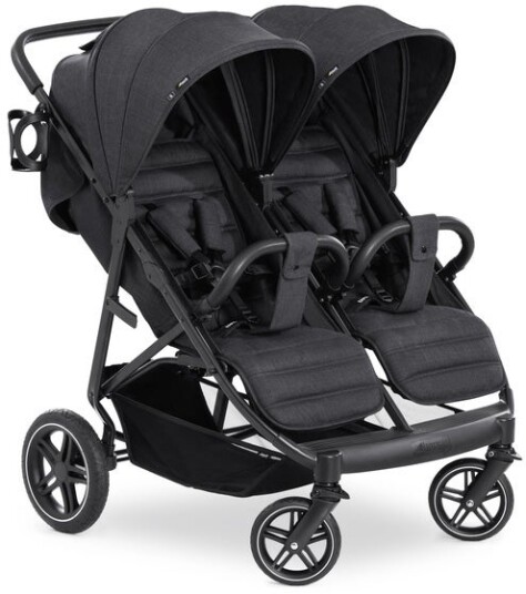 Hauck Uptown Duo Tvillingvogn Melange Black Hauck Uptown Duo Tvillingvogn Melange Black