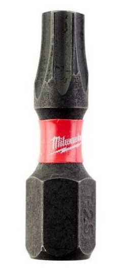 Milwaukee SHOCKWAVE TX25 Bits 25-pakning 25 mm for Slagskrutrekker