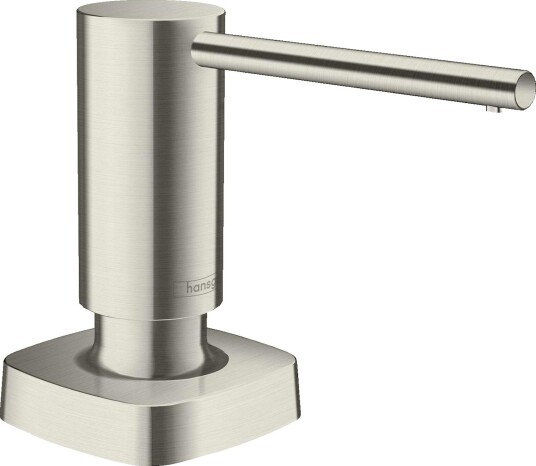 Hansgrohe A71 Såpedispenser 500 ml, Børstet stål