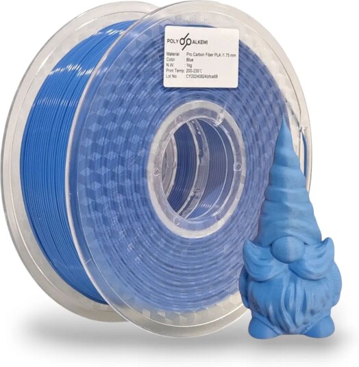 Polyalkemi Pla Pro Carbonfiber Blue