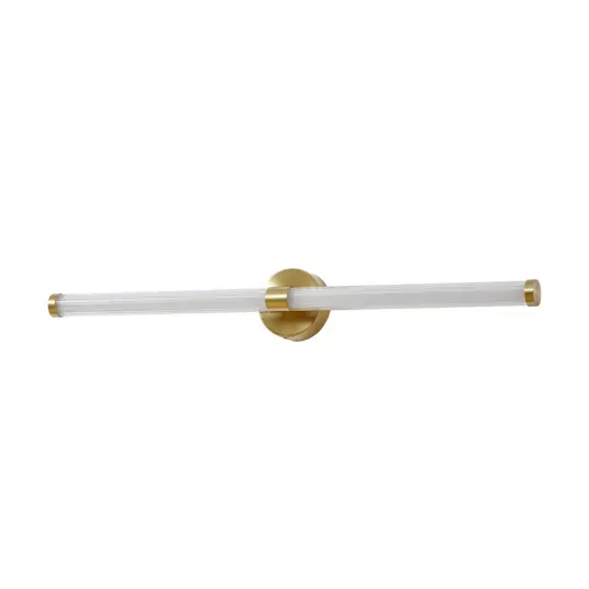 Lucande   Melisa LED vegglampe 90 cm IP44 gull CCT