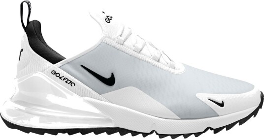 Nike Air Max 270 G Hvit Golfsko herre White-Black-Pure Platinum