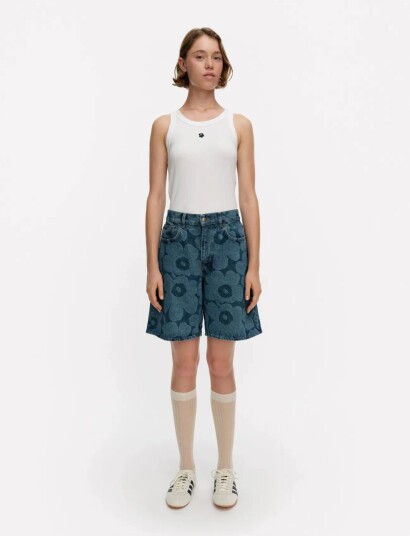 Marimekko Maridenim Marssi Unikko Blue 27