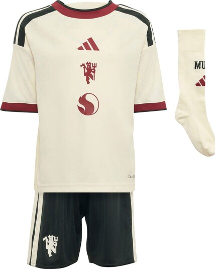 Manchester United Tredjedrakt 2026/27 Mini kit Barn adidas størrelse 116 cm Manchester United Tredjedrakt 2026/27 Mini kit Barn adidas størrelse 116 cm