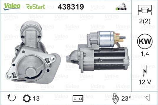 VALEO 438319 Starter