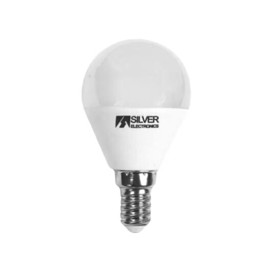 Silver Electronics Sfærisk LED Lyspære ESFERICA 960714 E14 7W