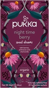 Pukka Night Time Berry Tea 20stk Pukka Night Time Berry Tea 20stk