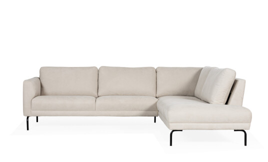Soffadirekt PORTOFINO L Sofa Høyre Beige Soffadirekt PORTOFINO L Sofa Høyre Beige