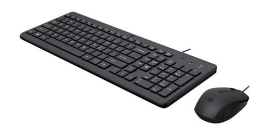 HP 150 - Tastatur & Mussett - Engelsk - Svart HP 150 - Tastatur & Mussett - Engelsk - Svart