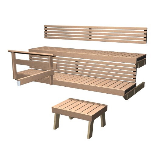 Harvia Badstubenk komplett sett Formula 22 or