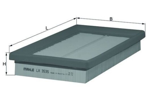 Luftfilter KNECHT LX 3535 Luftfilter KNECHT LX 3535
