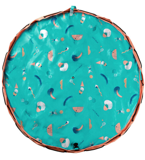 play&go  Lekematte Outdoor 2-i-1 Play turkis ⌀ 140 cm