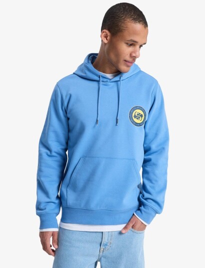 Quiksilver Graphic Hoodie Blue XL Quiksilver Graphic Hoodie Blue XL