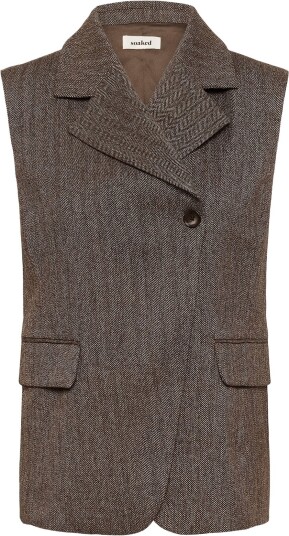 Soaked Slkango Waistcoat Brown S