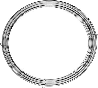 Z 191382 Pianotråd blank Ø 0,4 mm Maskintilbehør & forbruk