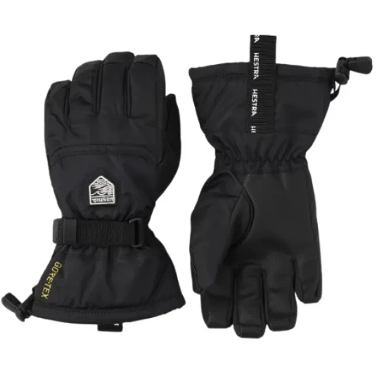 Hestra Juniors' GORE-TEX Gauntlet 4, Black