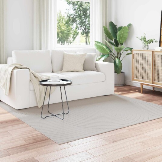 Områdetepper Torget PALMERAS Krem 200 x 200 cm Polyester
