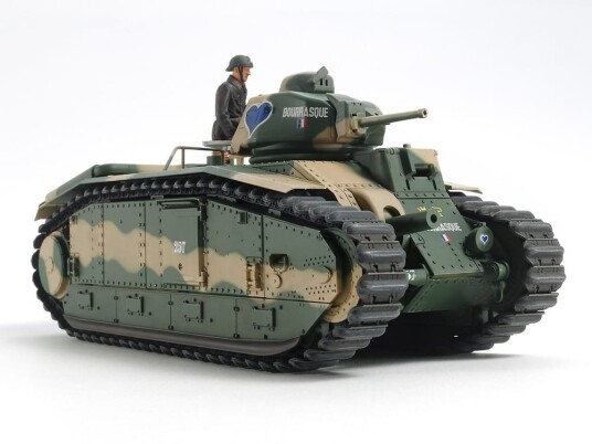 TAMIYA 1/35 French Battle Tank B1 bis (w/Single Motor)