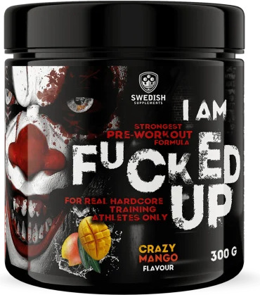 Swedish Supplements F#cked Up Joker edition 300g crazy Mango, kosttilskudd 300g Mango Swedish Supplements F#cked Up Joker edition 300g crazy Mango, kosttilskudd 300g Mango