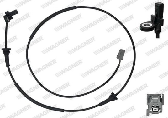 Sensor, ABS WAGNER ABS00300 Sensor, ABS WAGNER ABS00300