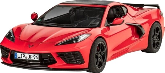 Revell Corvette C8 Coupé 1:24 Modellbyggesett for Modellbygging