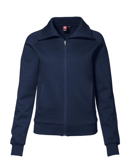 ID Cardigan Sweatshirt til Dame Blå