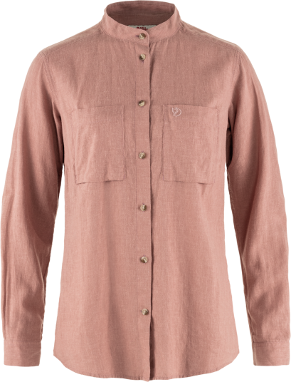 Fjällräven Övik Hemp Shirt Ls W Dusty Rose Female