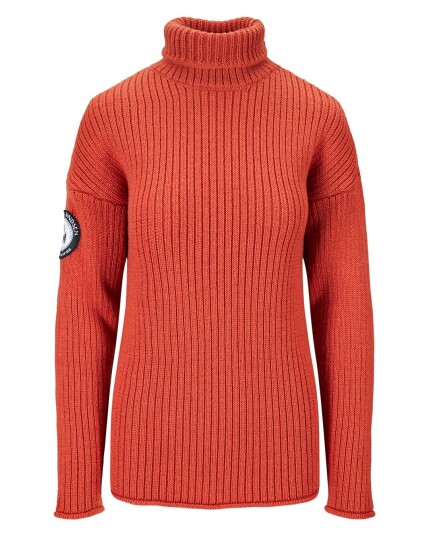 Amundsen Sports Heroes Original Turtle Neck, Dame Tangerine S