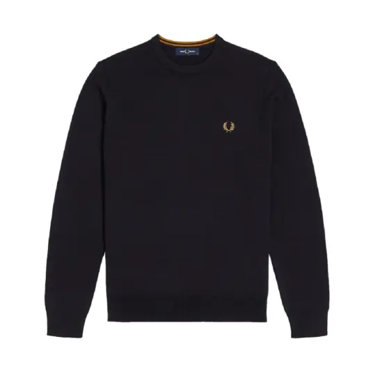 Fred Perry Herre Strikkevarer Blå 2XL Fred Perry Herre Strikkevarer Blå 2XL
