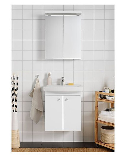 Hafa Life 600 Møbelpakke 60x40x60 cm med servant og speilskap