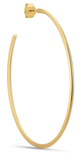 Jane Kønig Big Night Magic Hoop Øredobbe Single 18 kt. Gullforgylt sølv BNMH-AW24-G Dame 925 sterling silver