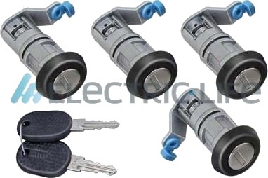 Lukkesylinder sett ELECTRIC LIFE ZR85116