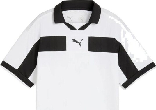 PUMA Spillerdrakt Teamclassic PUMA White/PUMA Svart Barn størrelse 116 cm