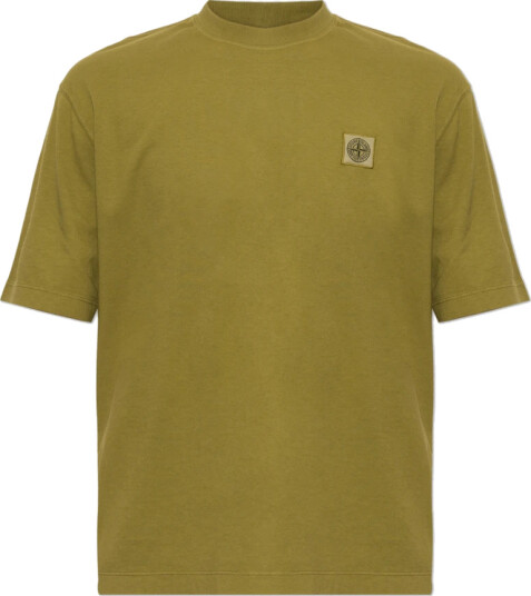 Stone Island Herre Topper Grønn M,