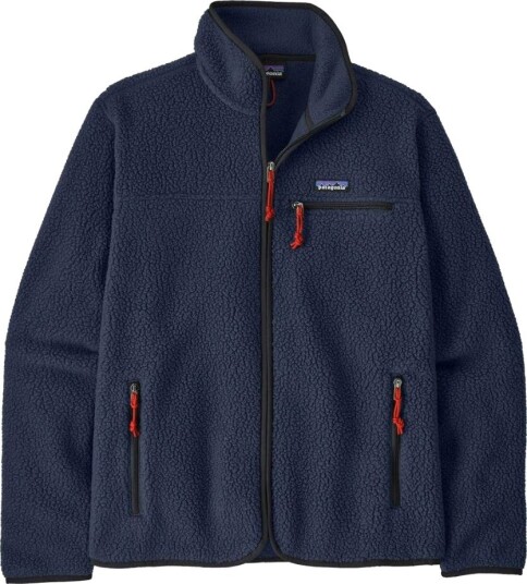 Patagonia Herre Retro Pile Jakke New Navy i 100% resirkulert polyester