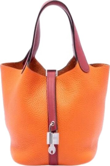 Hermès Vintage Dame Pre owned Oransje ONE SIZE, Hermès Vintage Dame Pre owned Oransje ONE SIZE,