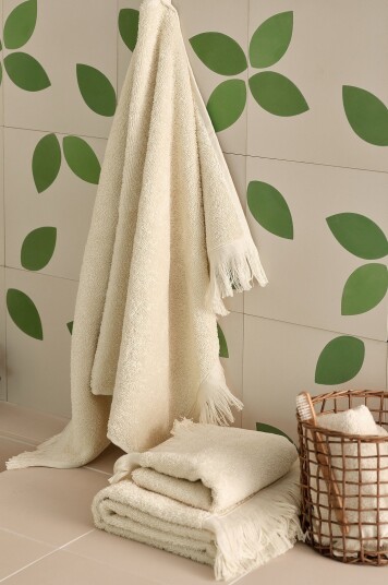 Ellos Home - Håndkle Molly 50x70 cm - Hvit Ellos Home - Håndkle Molly 50x70 cm - Hvit