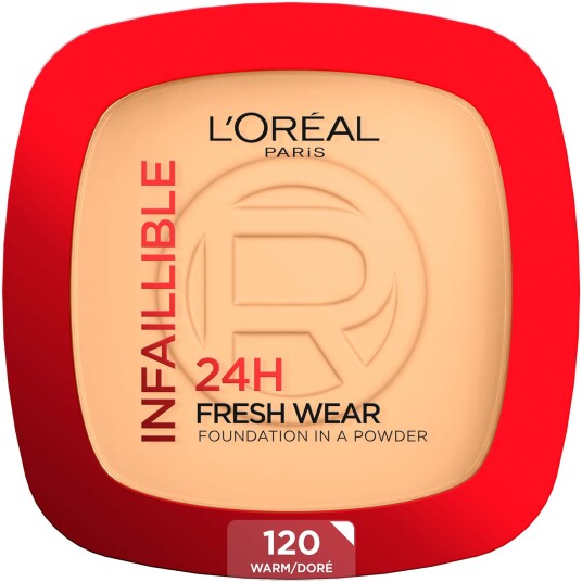 L'Oréal Paris Infaillible 24H Foundationpudder #120 Vanilla - Matt og Vannfast