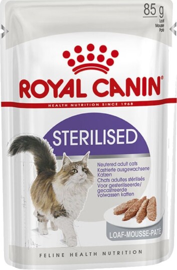 Royal Canin Sterilised Mousse 12 X 85 G Royal Canin Sterilised Mousse 12 X 85 G