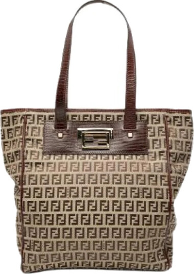 Fendi Vintage Dame Brun